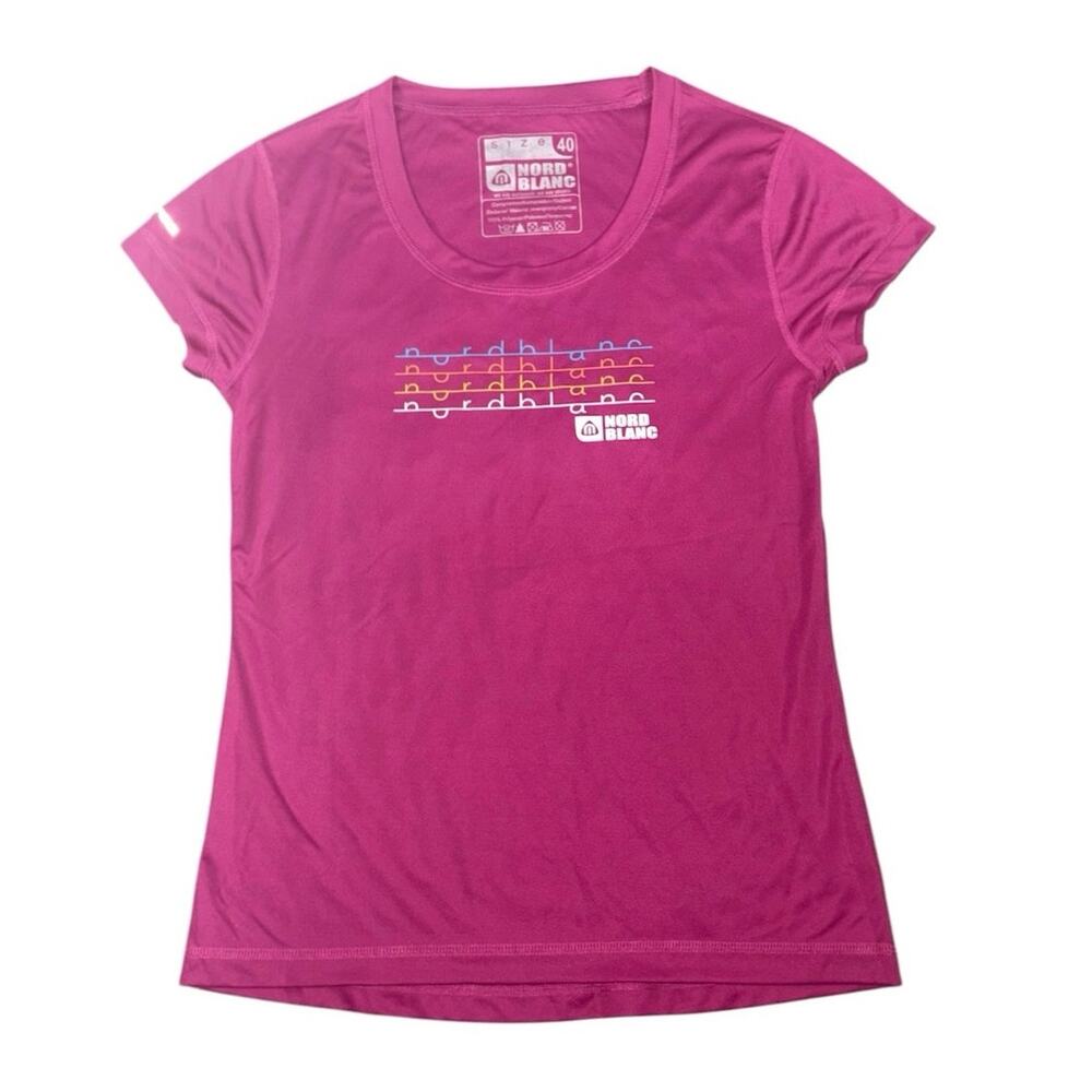 Nord Blanc Pink Women's Shirt Size 40
